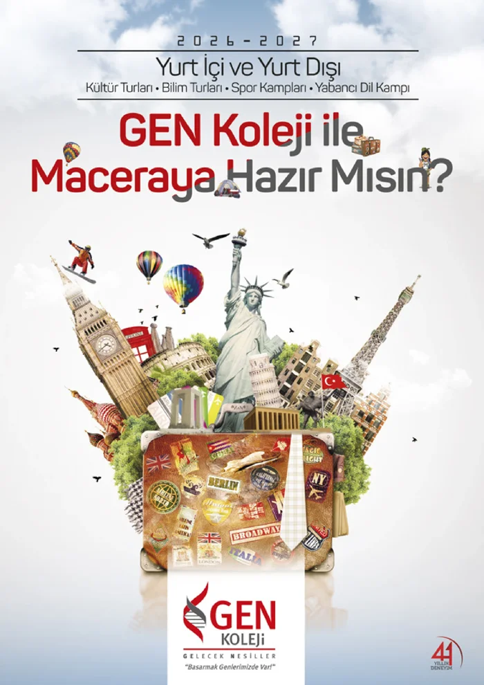 GEN Koleji Gezi Kataloğu 2026-2027 kapağı
